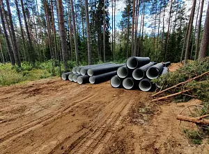  Труба ПЭ SN8  400/343 6м с раструбом 20